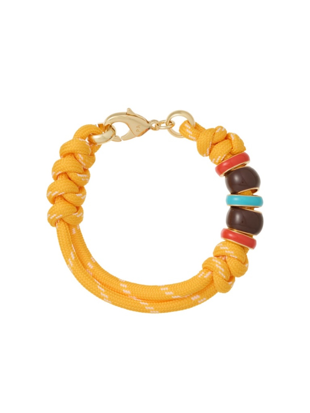 Roxanne Assoulin The Super Size Happy Cord Bracelet Yellow